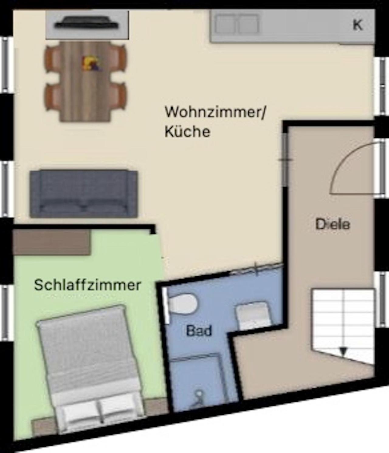 Aeuchen Am Rosenthal Apartman Monschau Szoba fotó