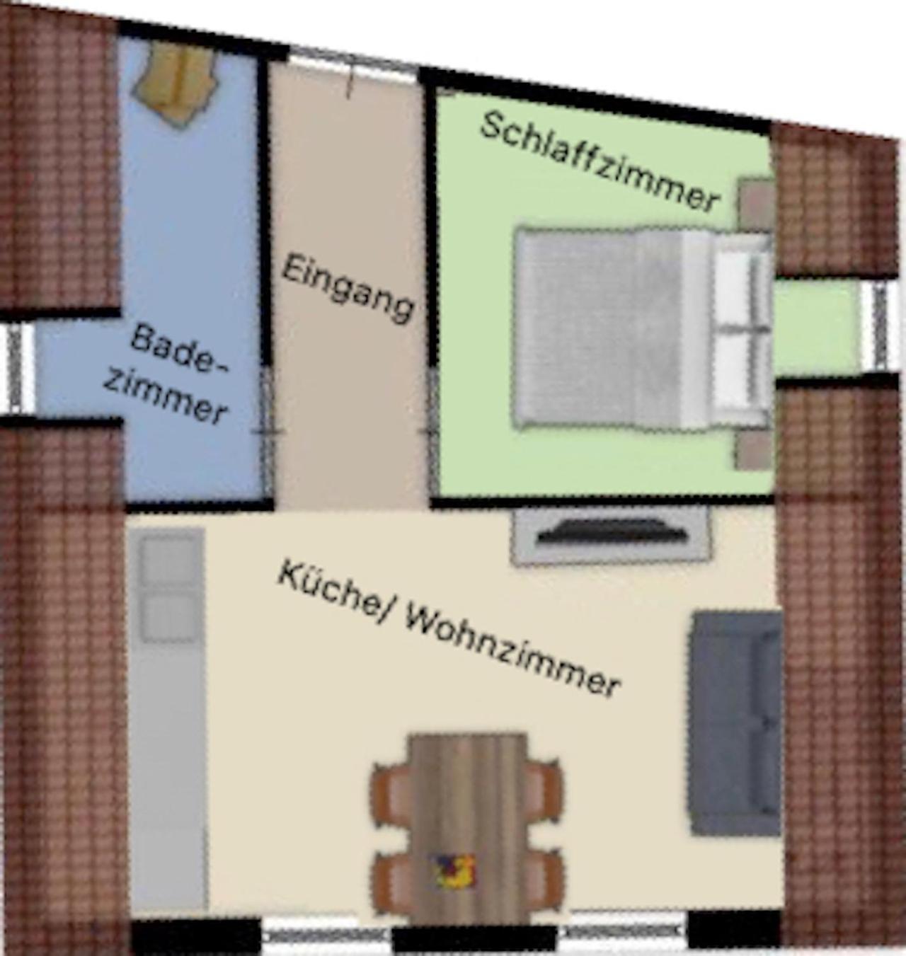 Aeuchen Am Rosenthal Apartman Monschau Szoba fotó