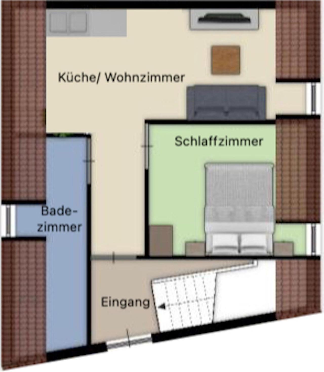 Aeuchen Am Rosenthal Apartman Monschau Szoba fotó